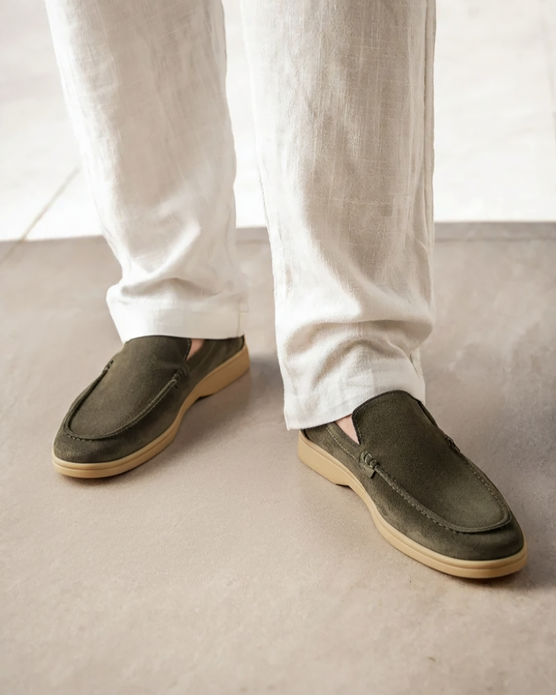 Premium Wildleder Slipper