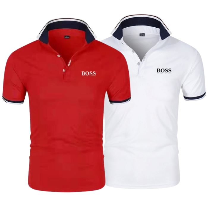 [BUY 1 GET 2] Premiere Essential Bоѕѕ Polo Shirts (2-Pack)