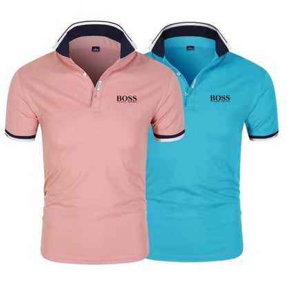 [BUY 1 GET 2] Premiere Essential Bоѕѕ Polo Shirts (2-Pack)